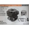 CILINDRO COMPLETO DI PISTONE E SEGMENTI BRUMAR  EMAK  OLEO MAC  DYNAMAC  EFCO DECESPUGLIATORI 744  755 753  753S  753T 453BP EF