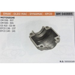 CILINDRO COMPLETO DI PISTONE E SEGMENTI BRUMAR  EMAK  OLEO MAC  DYNAMAC  EFCO MOTOSEGHE OM 936  937 OM 940  941 GS 410  GS 44 E
