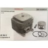 CILINDRO COMPLETO DI PISTONE E SEGMENTI BRUMAR  HOMELITE DECESPUGLIATORI S 30    Ø 365 DSpinotto 8