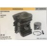 CILINDRO COMPLETO DI PISTONE E SEGMENTI BRUMAR  HUSQVARNA MOTOSEGHE 45 DECESPUGLIATORI 245R    Ø 42 DSpinotto 10 Pist Cpl BM 01