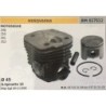 CILINDRO COMPLETO DI PISTONE E SEGMENTI BRUMAR  HUSQVARNA MOTOSEGHE 346 350 351 353    Ø 45 DSpinotto 10 Pist Cpl BM 013898