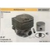 CILINDRO COMPLETO DI PISTONE E SEGMENTI BRUMAR  HUSQVARNA MOTOSEGHE 362 371 372    Ø 47 DSpinotto 12 Pist Cpl BM 011671