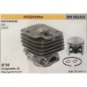 CILINDRO COMPLETO DI PISTONE E SEGMENTI BRUMAR  HUSQVARNA MOTOSEGHE 266 266XP    Ø 50 DSpinotto 12 Pist Cpl BM 011674