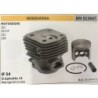 CILINDRO COMPLETO DI PISTONE E SEGMENTI BRUMAR  HUSQVARNA MOTOSEGHE 181 281XP 282 288    Ø 54 DSpinotto 13 Pist Cpl BM 011685