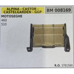 BRUMAR FILTRO ARIA ALPINA  CASTOR  CASTELGARDEN  GGP  MOTOSEGHE 460 510  RO 3781590