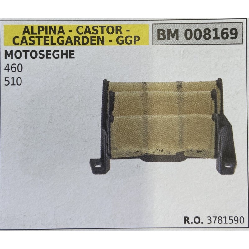 BRUMAR FILTRO ARIA ALPINA  CASTOR  CASTELGARDEN  GGP  MOTOSEGHE 460 510  RO 3781590
