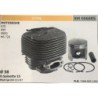 CILINDRO COMPLETO DI PISTONE E SEGMENTI BRUMAR STIHL MOTOSEGHE 070 090 090G MS 720    Ø 58 D Spinotto 15 Pist Cpl BM 011747
