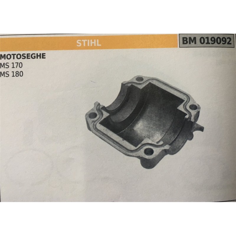 CILINDRO COMPLETO DI PISTONE E SEGMENTI BRUMAR STIHL MOTOSEGHE MS 170 MS 180