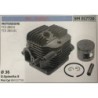CILINDRO COMPLETO DI PISTONE E SEGMENTI BRUMAR TAS  TANAKA MOTOSEGHE TCS 2801S TCS 2801SC    Ø 36 D Spinotto 8 Pist Cpl BM 0177