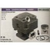 CILINDRO COMPLETO DI PISTONE E SEGMENTI BRUMAR TAYA  SANDRIGARDEN  HARRY DECESPUGLIATORI 3600ST LYK 34 GB 34 GBL 34    Ø 36 D S
