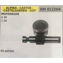 POMPA OLIO BRUMAR ALPINA  CASTOR CASTELGARDEN  GGP MOTOSEGHE A 90 C 90    Kit pompa