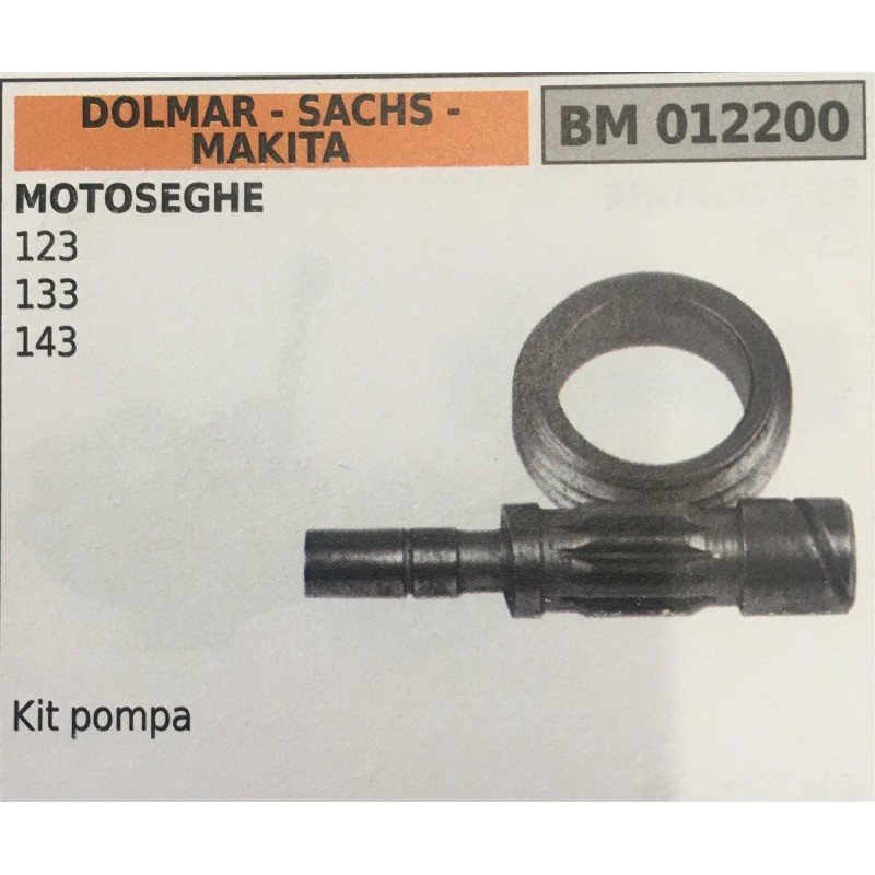 POMPA OLIO BRUMAR DOLMAR  SACHS  MAKITA MOTOSEGHE 123 133 143   kit pompa