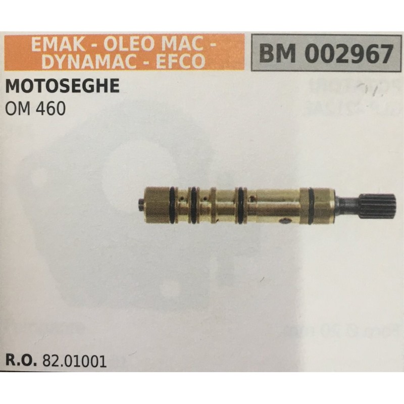 POMPA OLIO BRUMAR EMAK  OLEO MAC  DYNAMAC  EFCO MOTOSEGHE OM 460