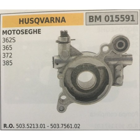 POMPA OLIO BRUMAR HUSQVARNA MOTOSEGHE 362S 365 372 385
