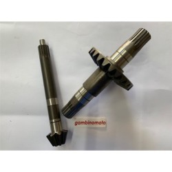 COPPIA CONICA COMPLETA FRESA CARRARINO RV330 DENTI PIGNONE 8 DENTI CORONA 25