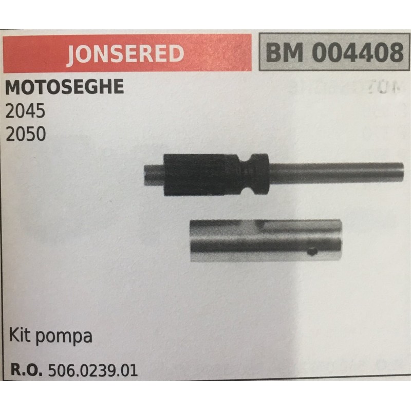 POMPA OLIO BRUMAR JONSERED MOTOSEGHE 2045 2050   kit pompa