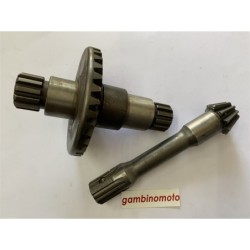 COPPIA CONICA FRESA MOTOCOLTIVATORE GOLDONI M22 DENTI PIGNONE 10 DENTI CORONA 33