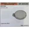 BRUMAR FILTRO ASPERA  TECUMSEH  TECNAMOTOR  MOTORI LAV 25 a 40  coperchio filtro RO 23430015