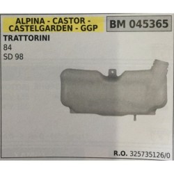 BRUMAR SERBATOIO ALPINA  CASTOR  CASTELGARDEN  GGP TRATTORINI 84 SD 98  RO 3257351260