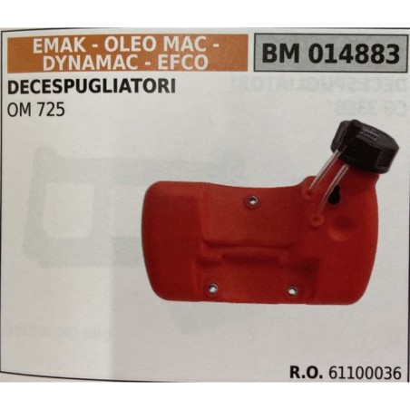 BRUMAR SERBATOIO EMAK  OLEO MAC  DYNAMAC  EFCO DECESPUGLIATORI OM 725  RO 611100036