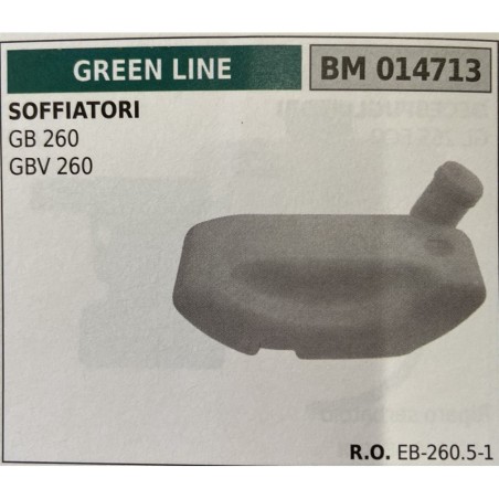 BRUMAR SERBATOIO GREEN LINE SOFFIATORI GB 260 GBV 260  RO EB26051