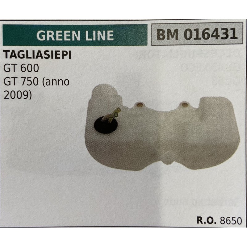 BRUMAR SERBATOIO GREEN LINE TAGLIASIEPI GT 600 GT 750 (anno 2009)  RO 8650
