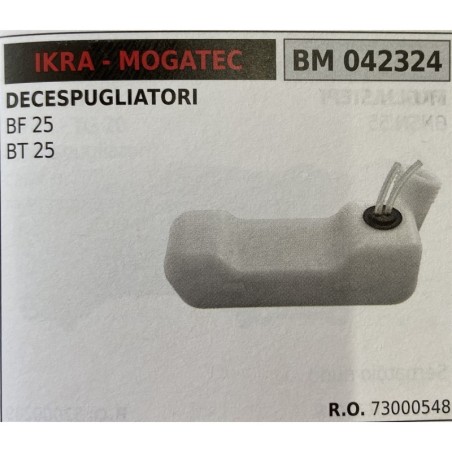 BRUMAR SERBATOIO IKRA  MOGATEC DECESPUGLIATORI BF 25 BT 25  RO 73000548