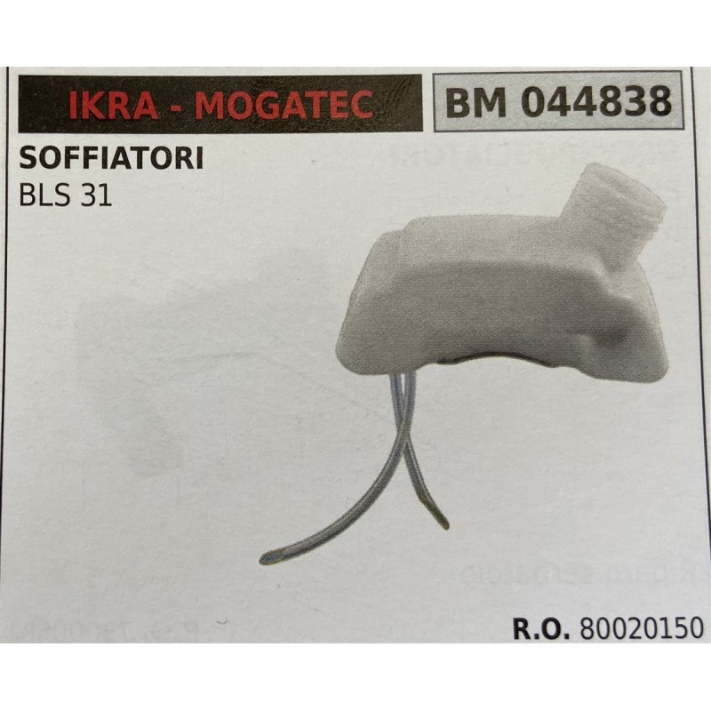BRUMAR SERBATOIO IKRA  MOGATEC SOFFIATORI BLS 31  RO 80020150