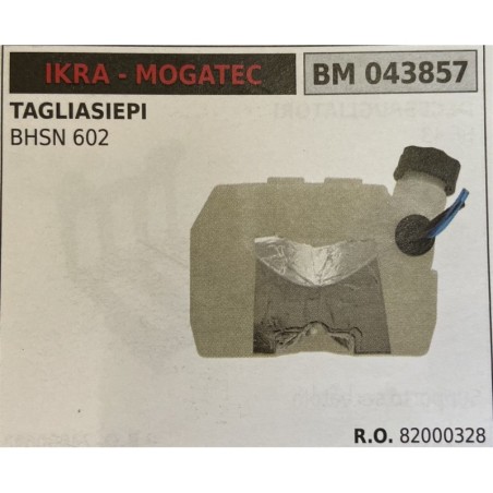 BRUMAR SERBATOIO IKRA  MOGATEC TAGLIASIEPI BHSN 602  RO 82000328