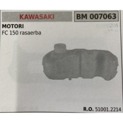 BRUMAR SERBATOIO KAWASAKI MOTORI FC 150 rasaerba  RO 510012214