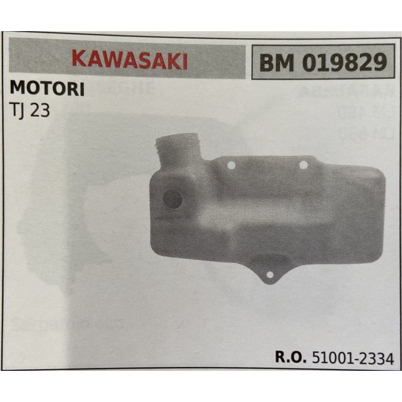 BRUMAR SERBATOIO KAWASAKI MOTORI TJ 23  RO 510012334