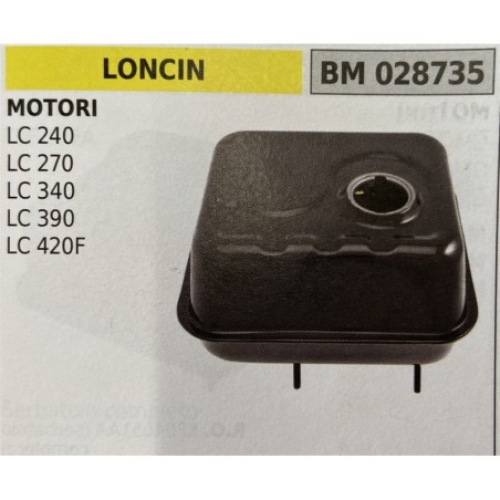 BRUMAR SERBATOIO LONCIN MOTORI LC 240 LC 270 LC 340 LC 390 LC 420F
