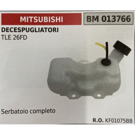 BRUMAR SERBATOIO MITSUBISHI DECESPUGLIATORI TLE 26FD  Serbatoio completo RO KF01075BB