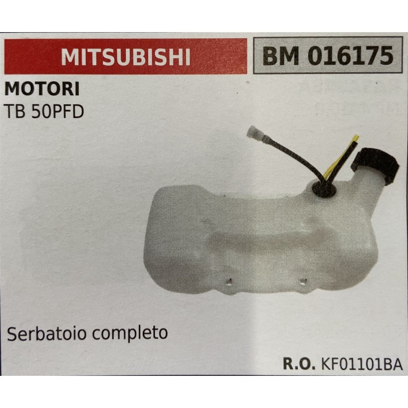 BRUMAR SERBATOIO MITSUBISHI MOTORI TB 50PFD  serbatoio completo RO KF01101BA