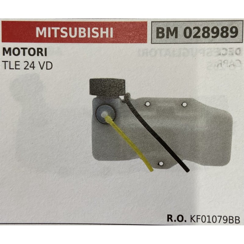 BRUMAR SERBATOIO MITSUBISHI MOTORI TLE 24VD  RO KF01079BB