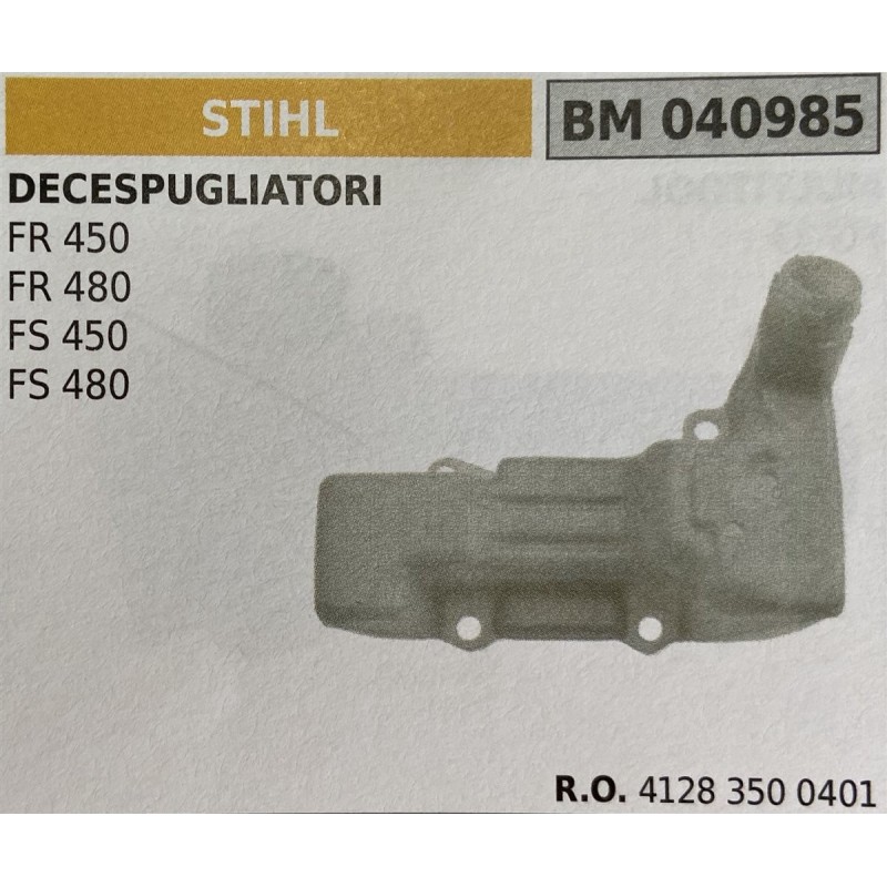 BRUMAR SERBATOIO STIHL DECESPUGLIATORI FR 450 FR 480 FS 450 FS 480  RO 4128 350 0401