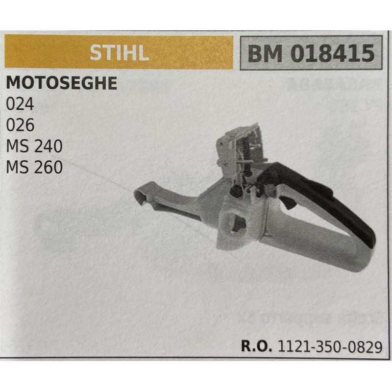 BRUMAR SERBATOIO STIHL MOTOSEGHE 024 026 MS 240 MS 260  RO 11213500829