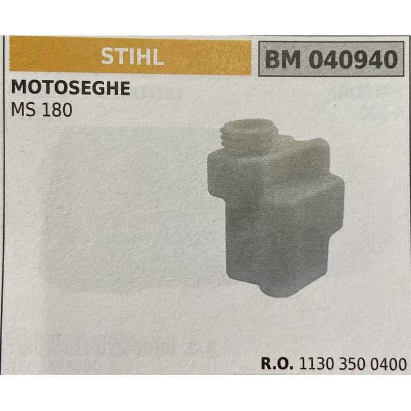 BRUMAR SERBATOIO STIHL MOTOSEGHE MS 180  RO 1130 350 0400