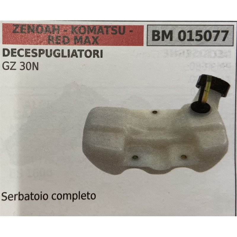 BRUMAR SERBATOIO ZENOAH  KOMATSU  RED MAX DECESPUGLIATORI GZ 30N  Serbatoio completo