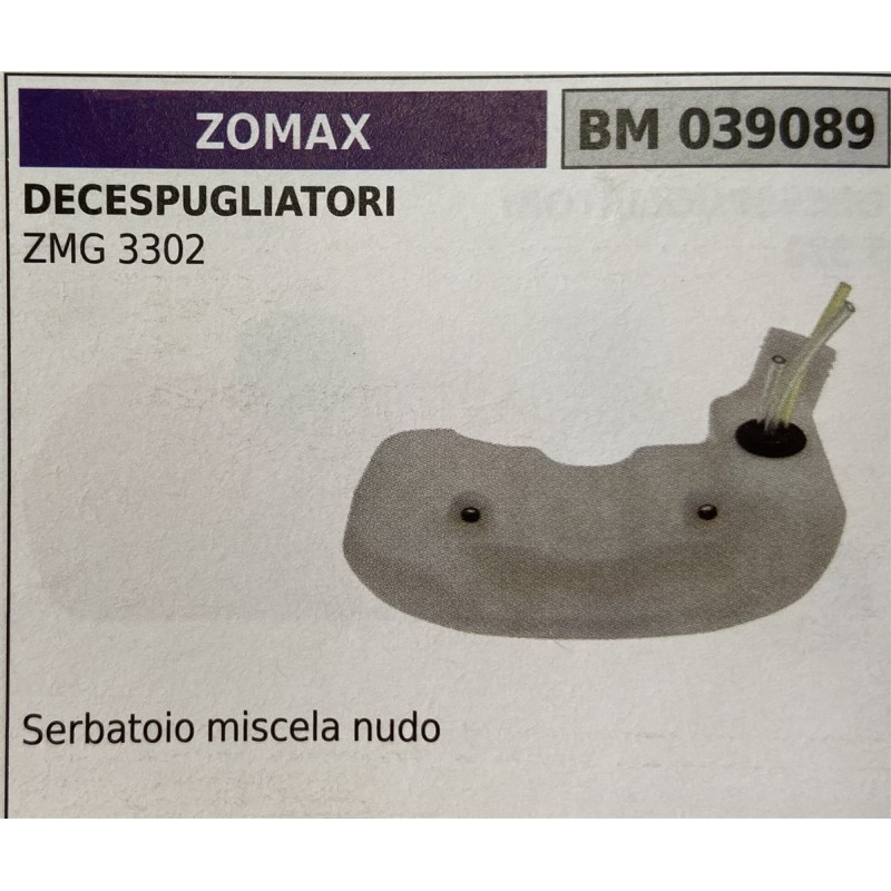 BRUMAR SERBATOIO ZOMAX DECESPUGLIATORI ZMG 3302  Serbatoio miscela nudo
