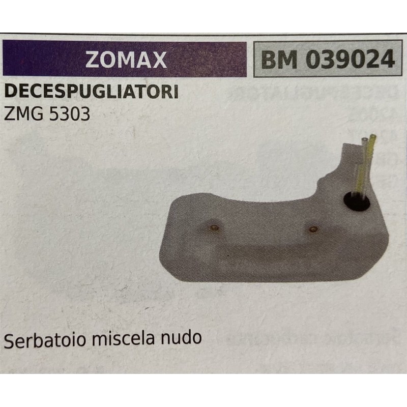 BRUMAR SERBATOIO ZOMAX DECESPUGLIATORI ZMG 5303  Serbatoio miscela nudo