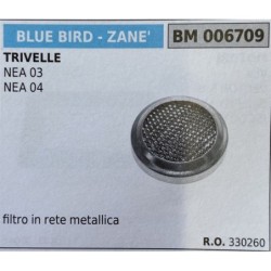BRUMAR FILTRO BLUE BIRD  ZANE'  TRIVELLE NEA 03 NEA 04  filtro in rete metallica RO 330260