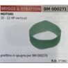 BRUMAR FILTRO BRIGGS & STRATTON  MOTORI 10  12 HP verticali  prefiltro in spugna per BM 000270 RO 271962