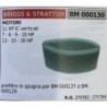 BRUMAR FILTRO BRIGGS & STRATTON  MOTORI 11 HP IC verticali 7  8  9  10 HP 13  15  16 HP  prefiltro in spugna per BM 000137 e BM