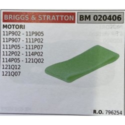 BRUMAR FILTRO BRIGGS & STRATTON  MOTORI 11P902  11P905 11P907  111P02 111P05  111P07 112P02  114P02 114P05  121Q02 121Q12 121Q0
