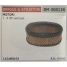 BRUMAR FILTRO BRIGGS & STRATTON  MOTORI 7  8 HP verticali  132x80x54 RO 393406
