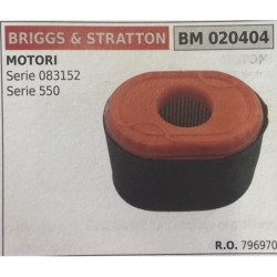 BRUMAR FILTRO BRIGGS & STRATTON  MOTORI Serie 083152 Serie 550  RO 796970