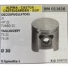 BRUMAR PISTONE COMPLETO ALPINA  CASTOR  CASTELGARDEN  GGP DECESPUGLIATORI 21 VIP 21 TURBO 21 TAGLIASIEPI TS 21 TS 24  Ø 30 DSpi