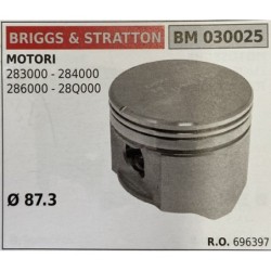 BRUMAR PISTONE COMPLETO BRIGGS & STRATTON MOTORI 283000  284000 286000  28Q000  Ø 873 DSpinotto   RO 696397