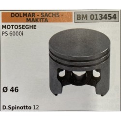 BRUMAR PISTONE COMPLETO DOLMAR  SACHS  MAKITA MOTOSEGHE PS 6000i  Ø 46 DSpinotto 12  RO